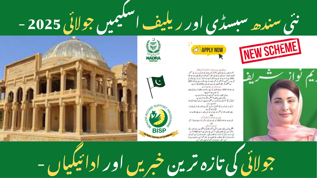 Utility bill subsidy Sindh