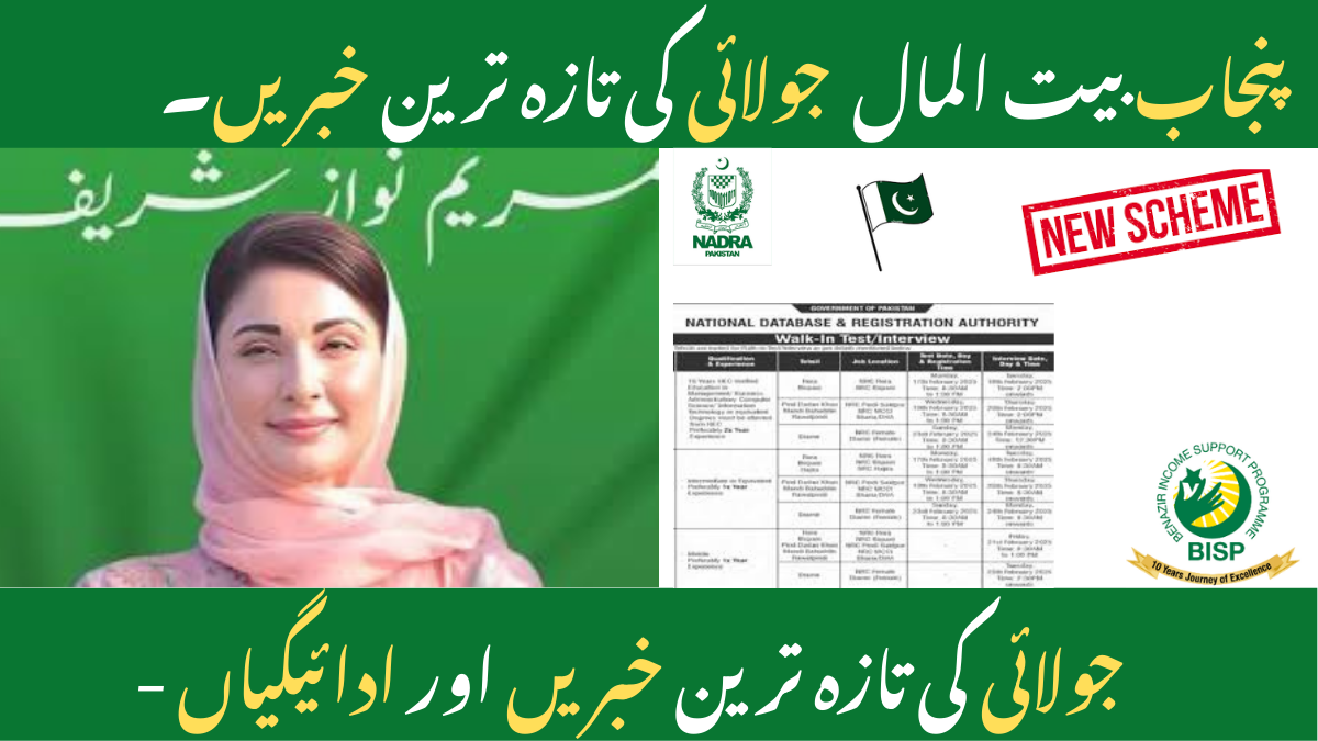 Punjab Bait-ul-Maal July 2025 Relief Payment Update