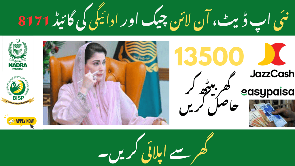 BISP July 2025 SMS 8171 status update