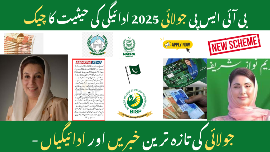 BISP July 2025 Payment Status Check Guide for Pakistani Citizens